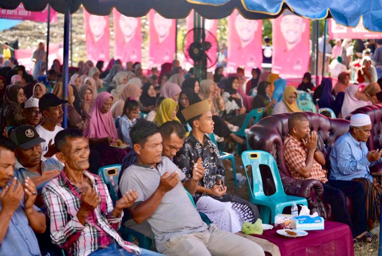 Caleg DPR RI, Jamaluddin Idham Gelar Pertemuan dengan Masyarakat Kec. Kuala Batee