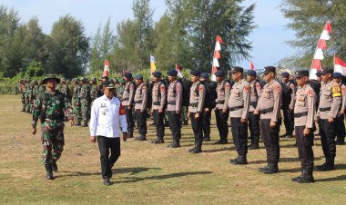 Upacara Pembukaan TMMD Reguler Ke-121 TA 2024 Kodim 0114/Aceh Jaya
