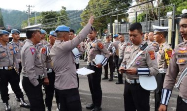 Sie Propam Polres Aceh Tengah Gelar Ops Gaktiblin