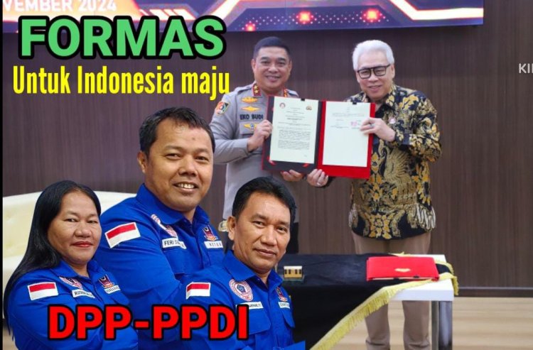 Pernyataan Umum PPDI, Apresiasi FORMAS Menjadi The Power of Society Kawal Pemerintah