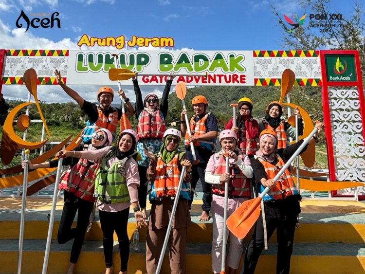 Arung Jeram Lukup Badak, Pacu Adrenalin Hingga Tawarkan Keindahan Alam