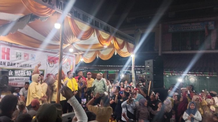 Dukungan Ribuan Masyarakat Kec. Babul Makmur Perkuat Kemenangan Paslon SAH