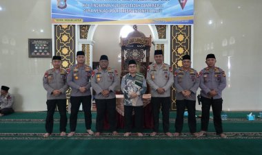 Brimob Riau peringati Isra Mi’raj 1446 H, Dansat : Tingkatkan Kualitas Ibadah dan Kinerja