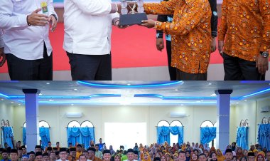 Bupati Siak, Alfedri Apresiasi  Peran AGPAII dalam membentuk  karakter Pelajar