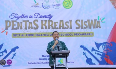 Wawako Pekanbaru Apresiasi Pentas Kreasi Siswa SDIT Al Fikri Islamic Green School
