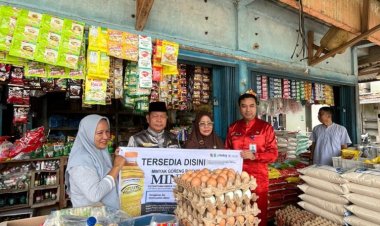TPID Pelalawan Sidak Distributor dan Pasar di Pangkalan Kerinci Jelang Ramadan 1447 H