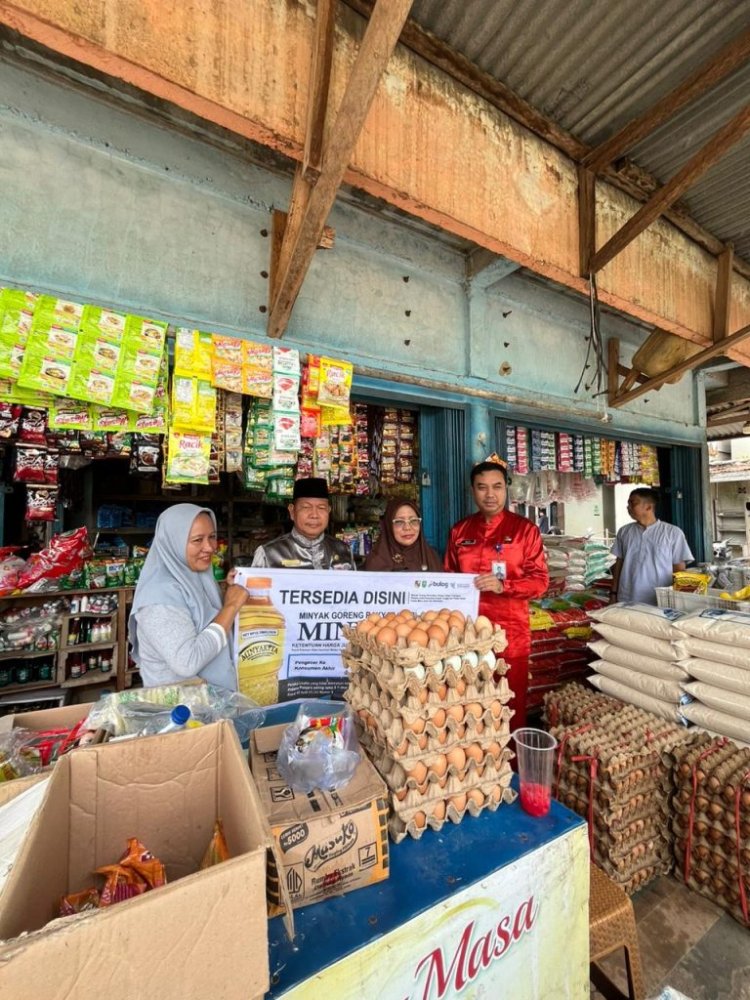 TPID Pelalawan Sidak Distributor dan Pasar di Pangkalan Kerinci Jelang Ramadan 1447 H